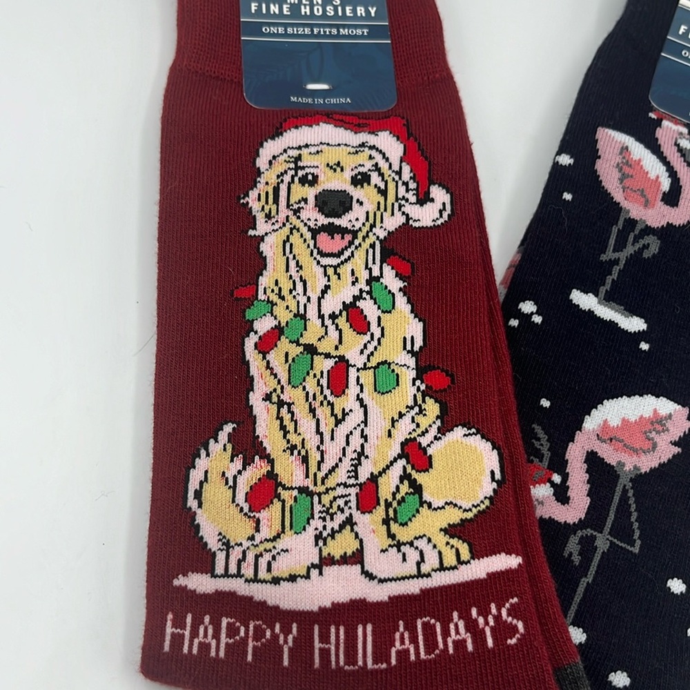 Tommy Bahama Holiday Sock set - Picture 2 of 3